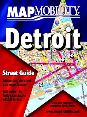 cover image of MapMobility Detroit Street Guide